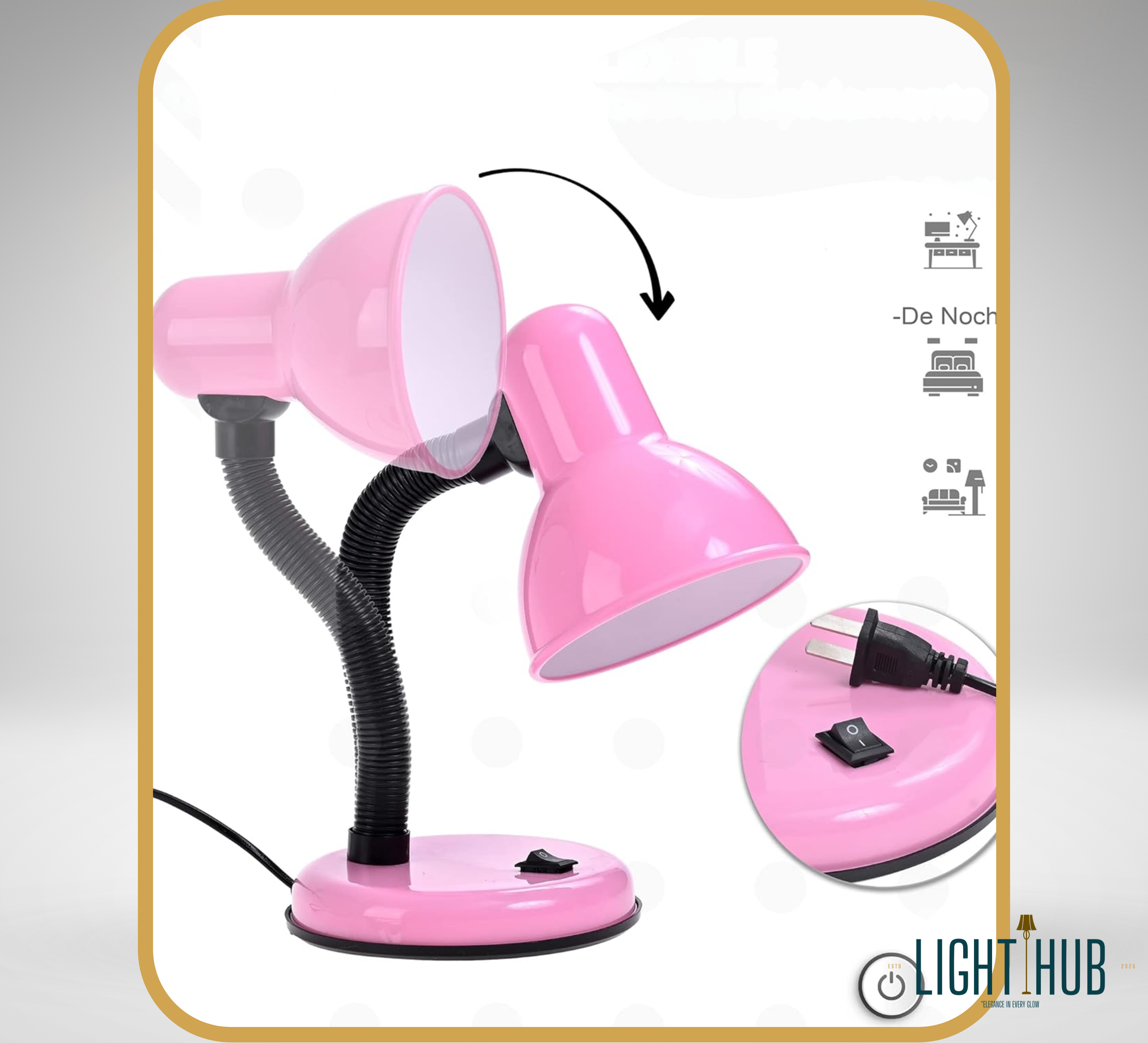 Mini Lampe de table GlowFlex