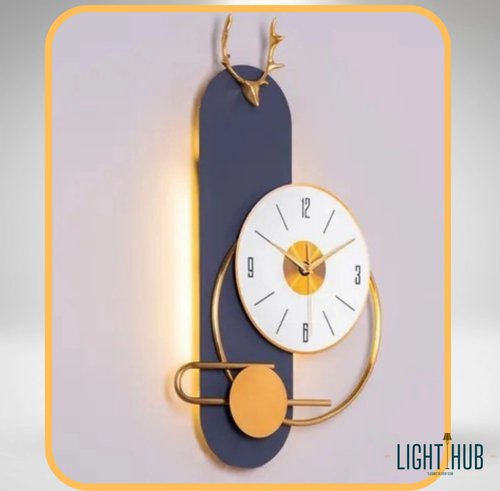Horloge murale LED LYRA - "LIGHT HUB"